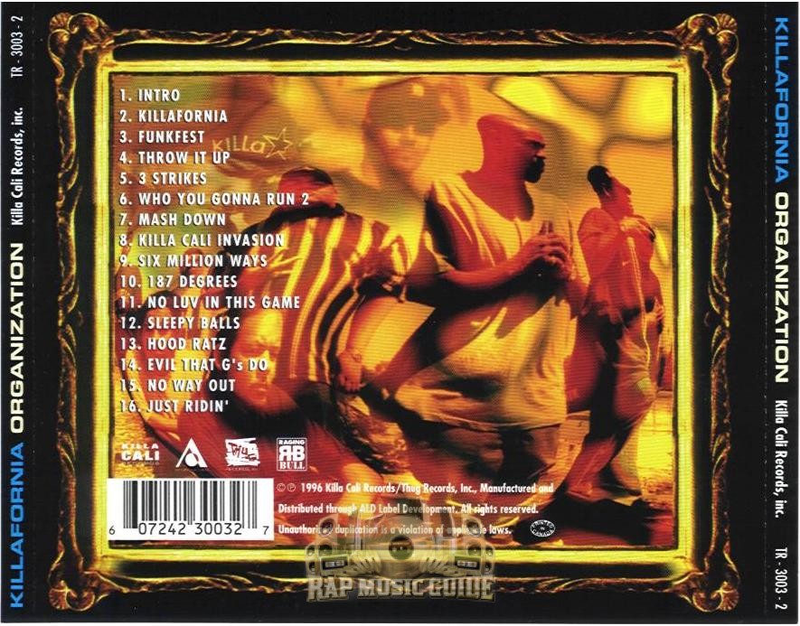 Killafornia Organization – Killafornia Organization 2xLP